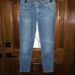 Hudson Collin Mid-Rise Skinny Women's Blue Jeans